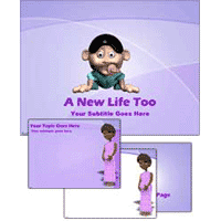 Infant PowerPoint Template
