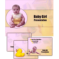 Girl PowerPoint Template