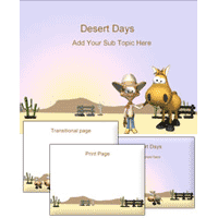 Cowboy PowerPoint Template