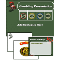 Roulette PowerPoint Template