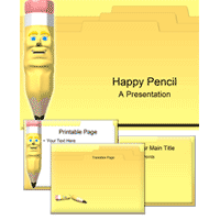 Yellow PowerPoint Template