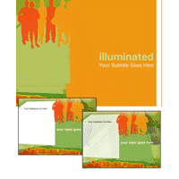 Silhouettes PowerPoint Template
