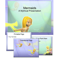 Mermaid PowerPoint Template