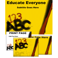 Educate PowerPoint Template