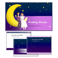 Wedding dreams powerpoint template