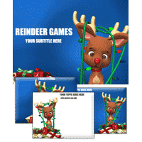 Reindeer PowerPoint Template