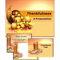 Thankfulness PowerPoint Template