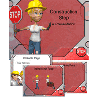 Construction PowerPoint Template