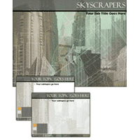 High-rises PowerPoint Template