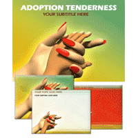 Adoption tenderness powerpoint template