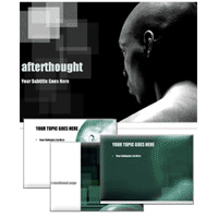 Afterthought powerpoint template