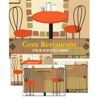 Cozy restaurant powerpoint template