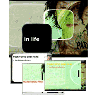 In life powerpoint template