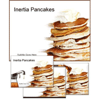Inertia pancakes powerpoint template