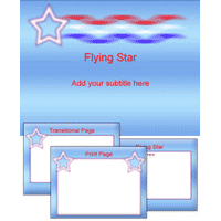 Flying PowerPoint Template
