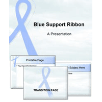 Ribbon PowerPoint Template