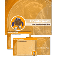 Cents PowerPoint Template
