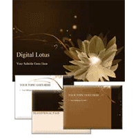 Lotus PowerPoint Template