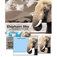 Elephant Sky Powerpoint theme