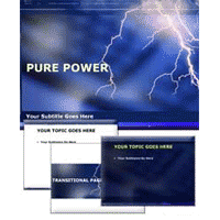 Lightning PowerPoint Template