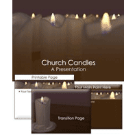 Candles PowerPoint Template