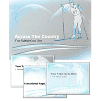 Skiing PowerPoint Template