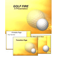 Golfball PowerPoint Template