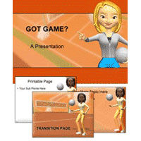 Woman PowerPoint Template