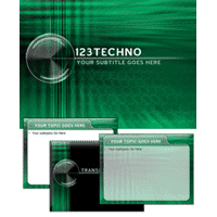 123techno PowerPoint Template