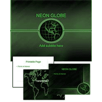 Neon-r PowerPoint Template