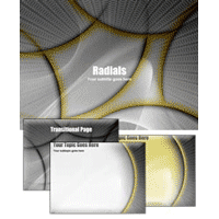 Radials PowerPoint Template
