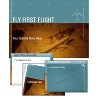 Plane PowerPoint Template
