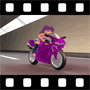Manga motorcycle