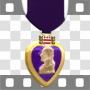Purple heart medal