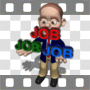 Man juggling jobs