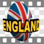 England rugby ball spinning