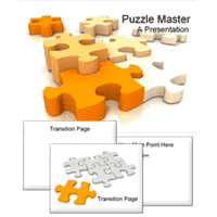 Puzzle master powerpoint template