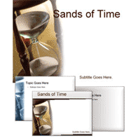 Sands of time powerpoint template
