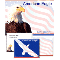 American eagle powerpoint template