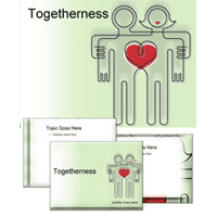 Togetherness powerpoint template