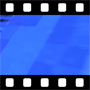 Blue squares moving in layers