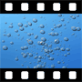 Water bubbles video background