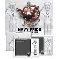 Navy pride powerpoint template