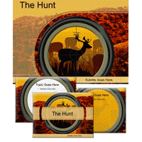 The hunt powerpoint template
