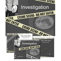 Investigation powerpoint template