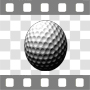 Spinning golfball