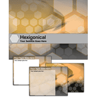 Hexigonical PowerPoint template