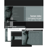 Human Index PowerPoint template