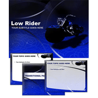 Low rider powerpoint template