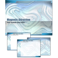 Magnetic attraction powerpoint template